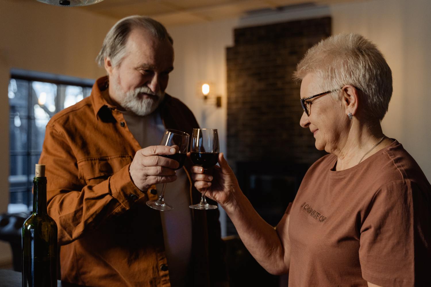 Married couple cheers after discussing if an executor can take money from the estate.