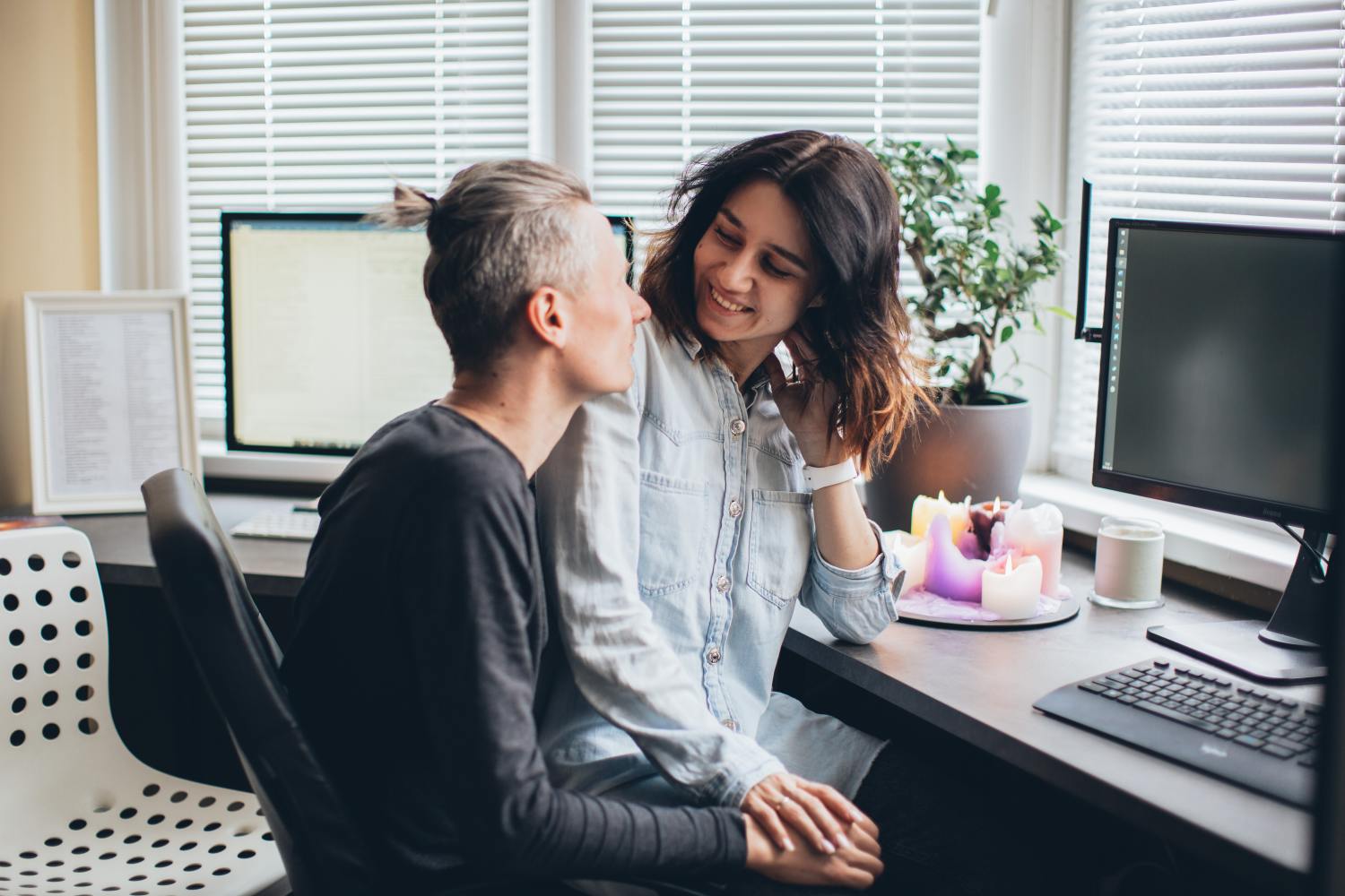 Couple looking into what they need to know about property ownership and estate planning.