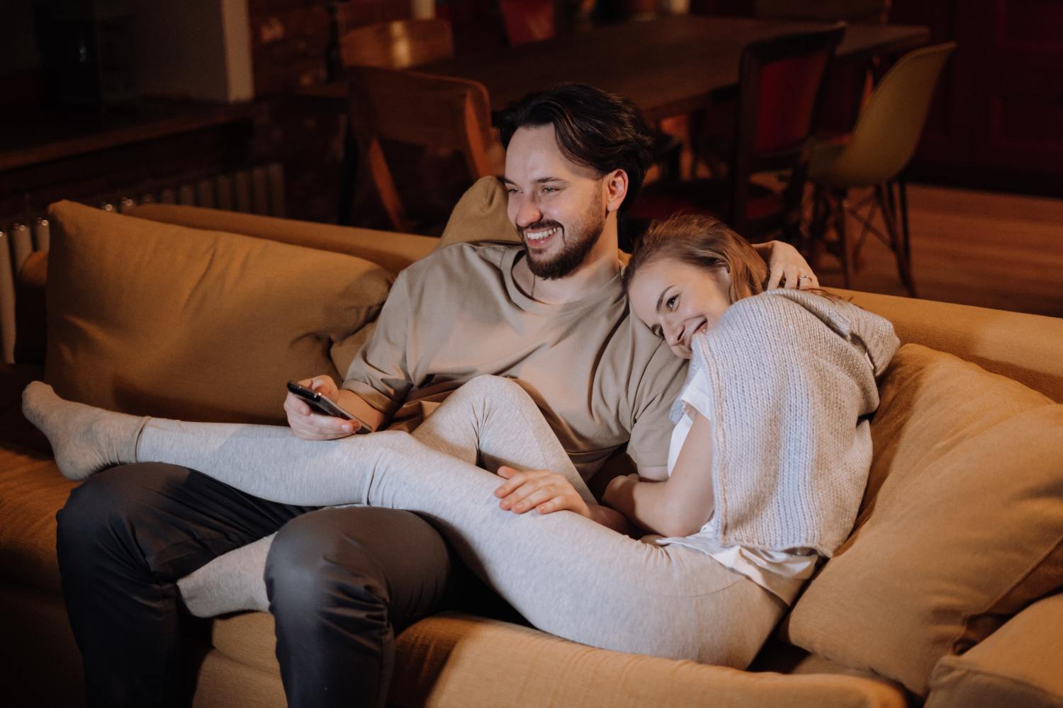 Couple watching HBO's White Lotus and learning what it teaches about prenups.